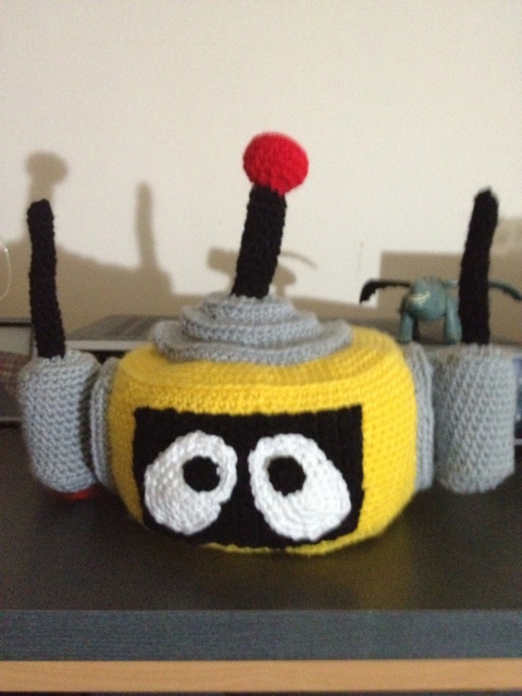Crocheted plex head