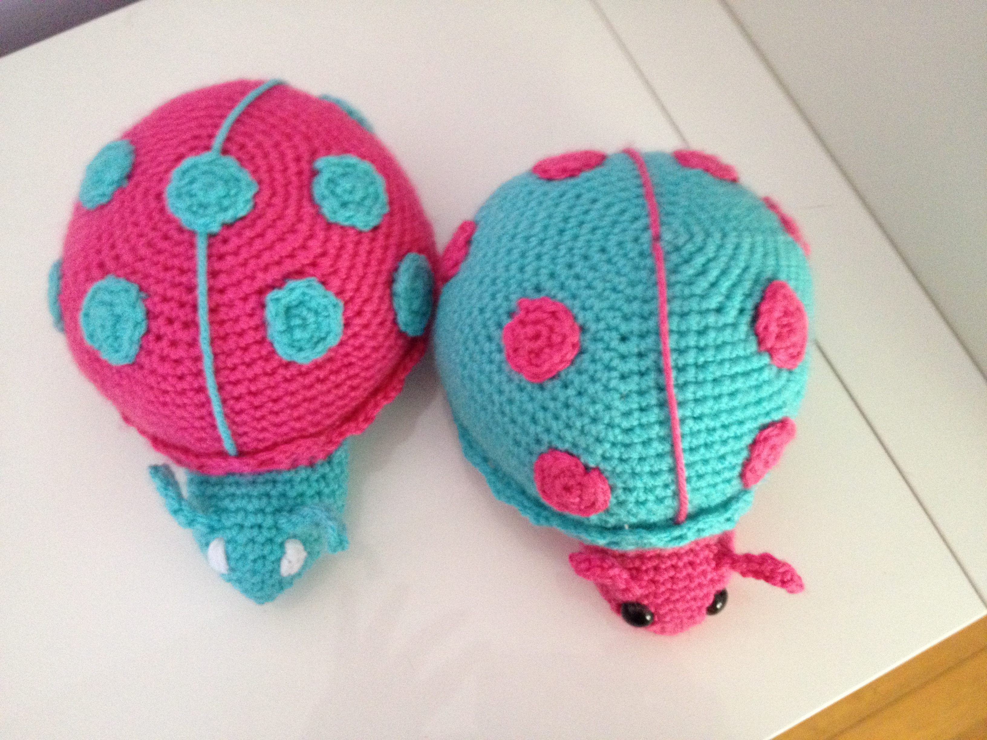 June the lady bug gets a color update