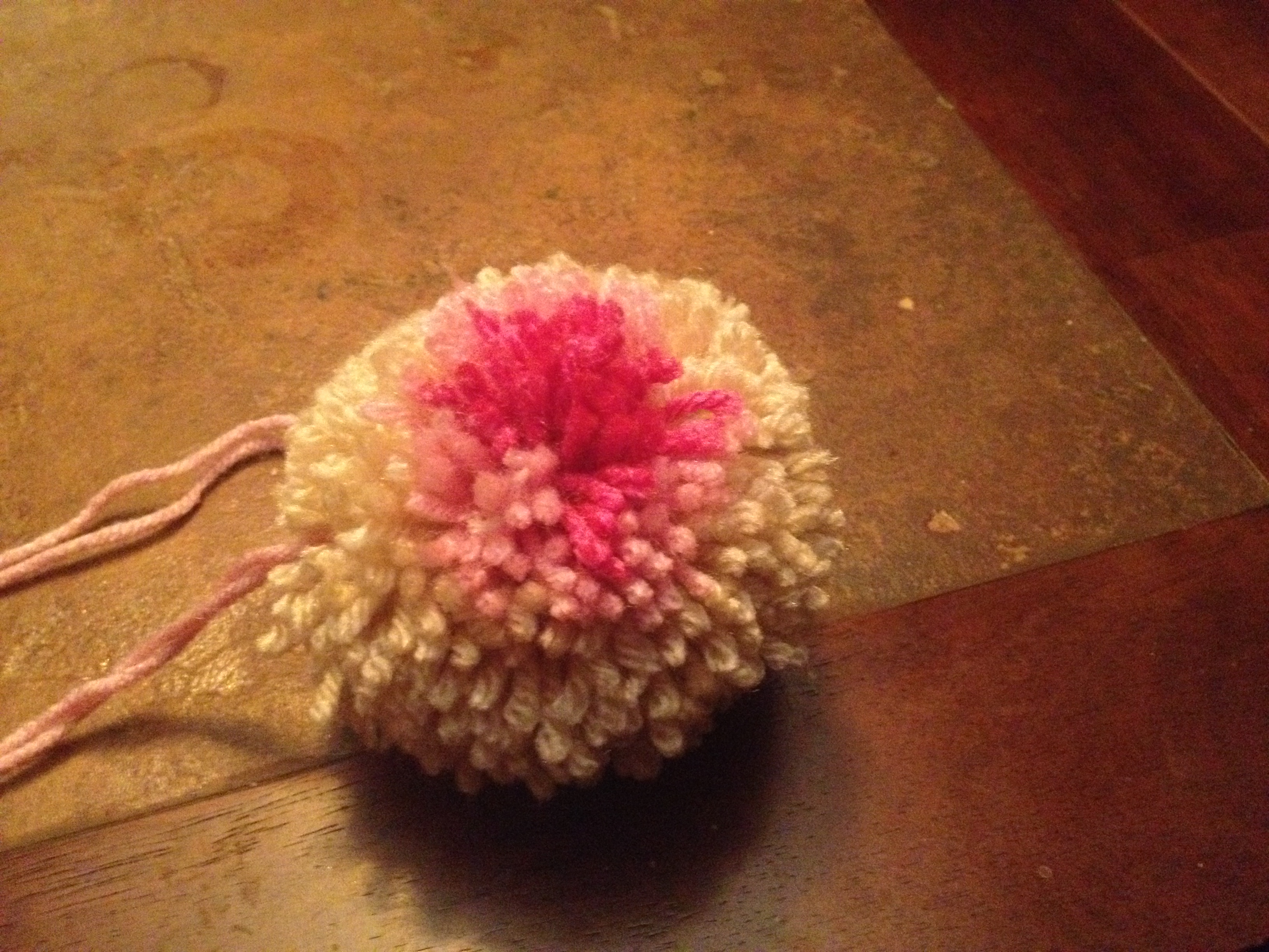 Pompoms that look like boobs