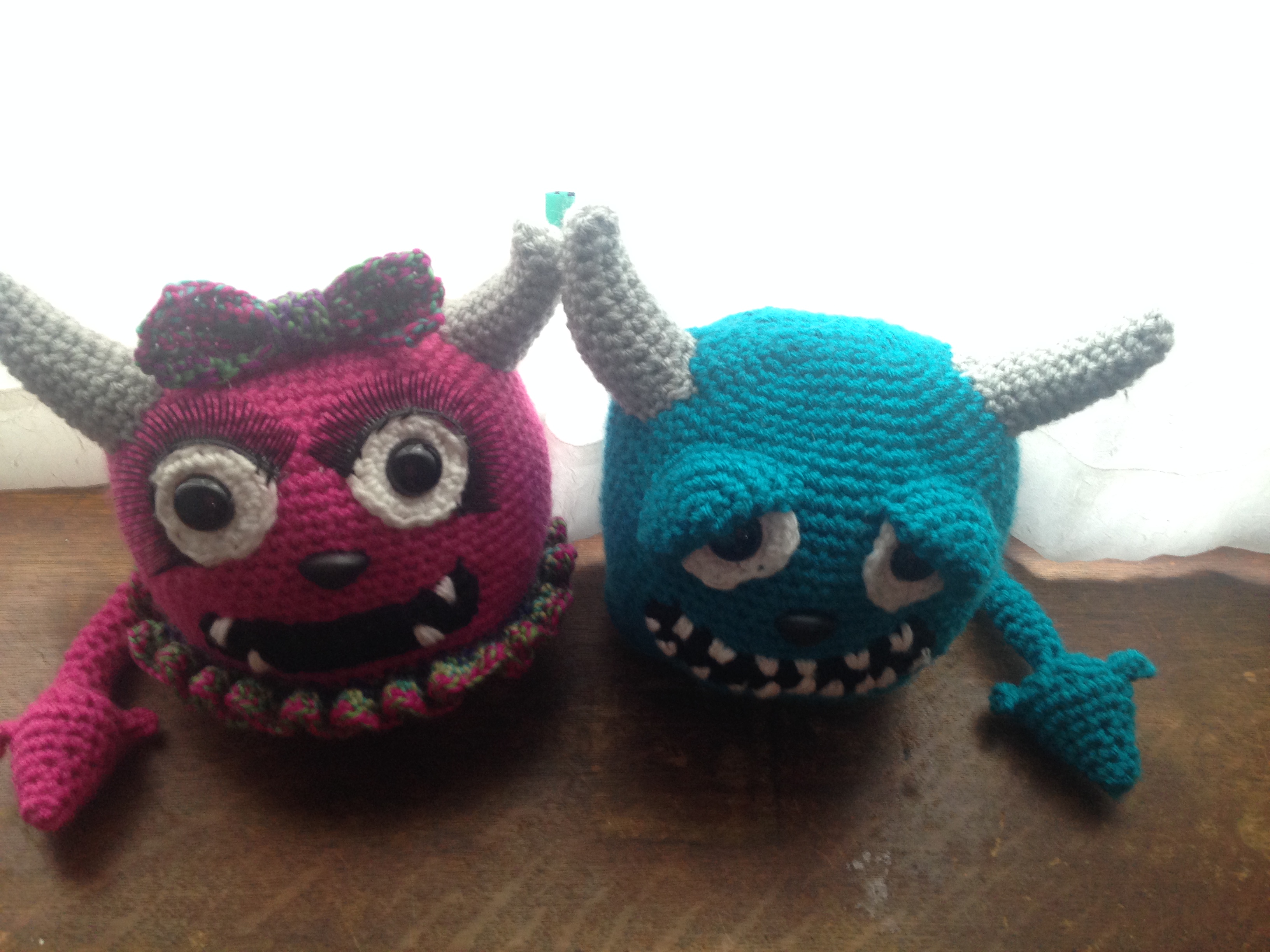 Crocheted Monsters