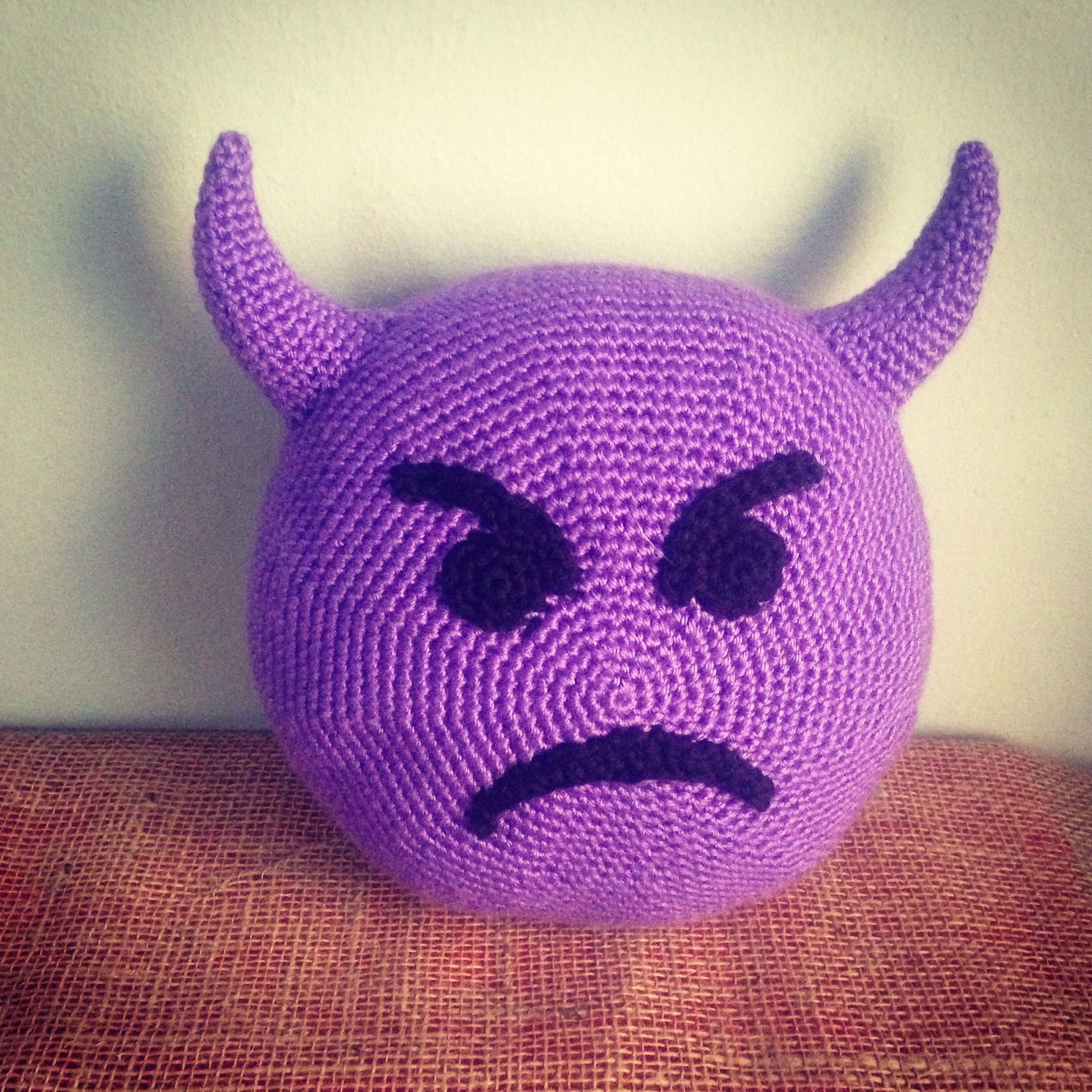 Crochet Emoji Imp