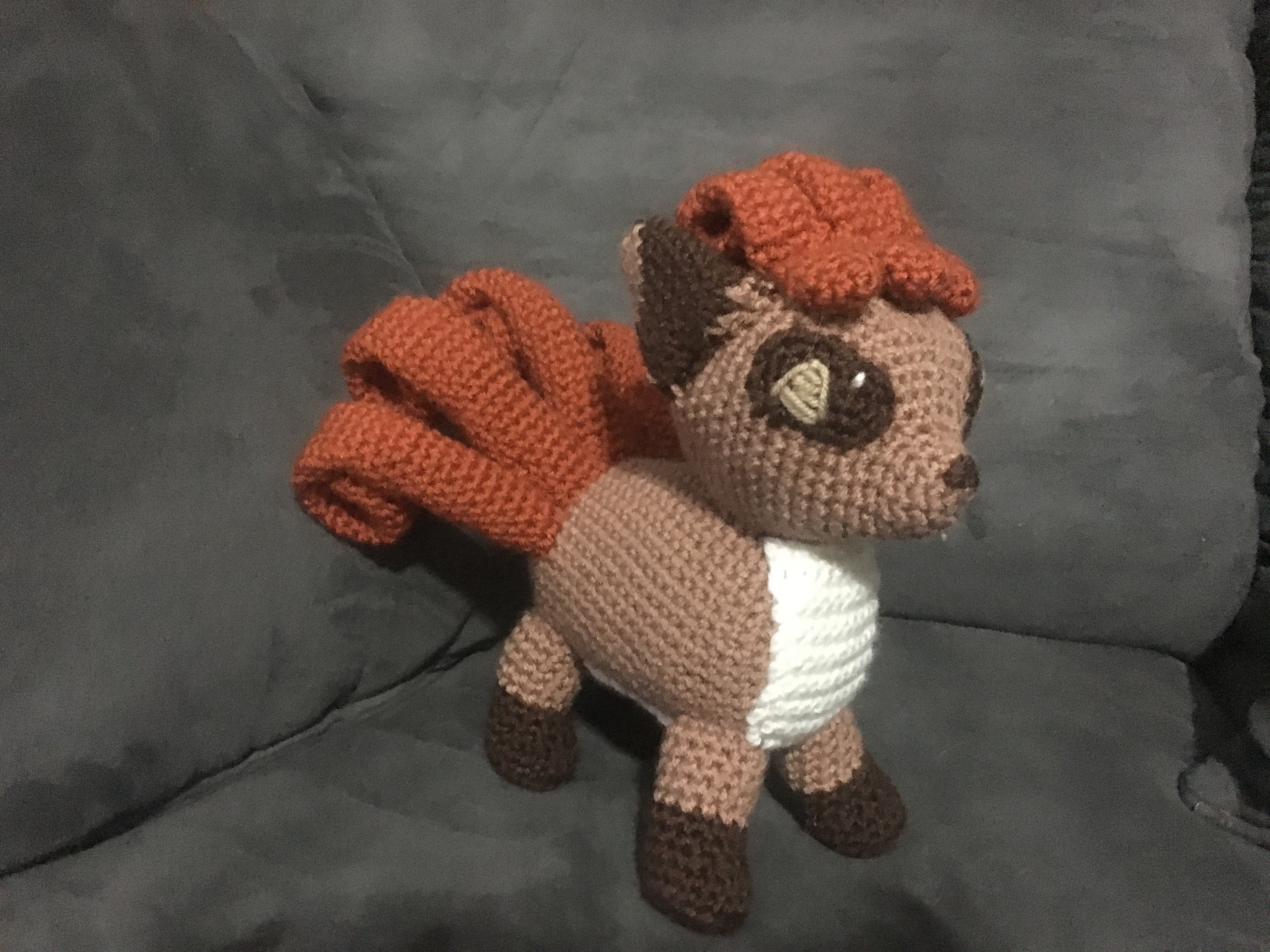 Vulpix Crochet Pattern