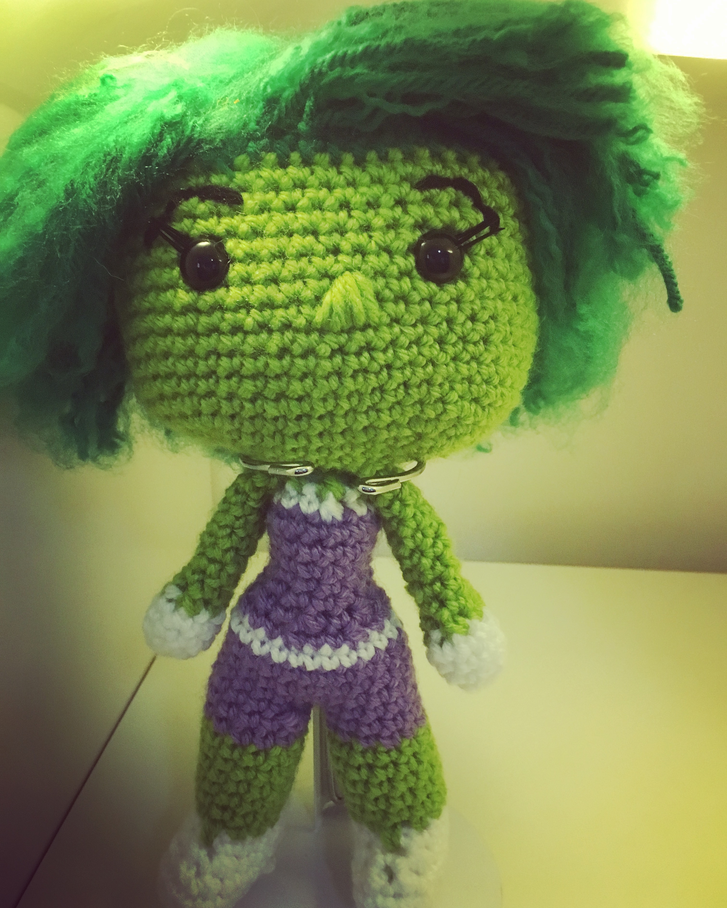 She Hulk Crochet Pattern