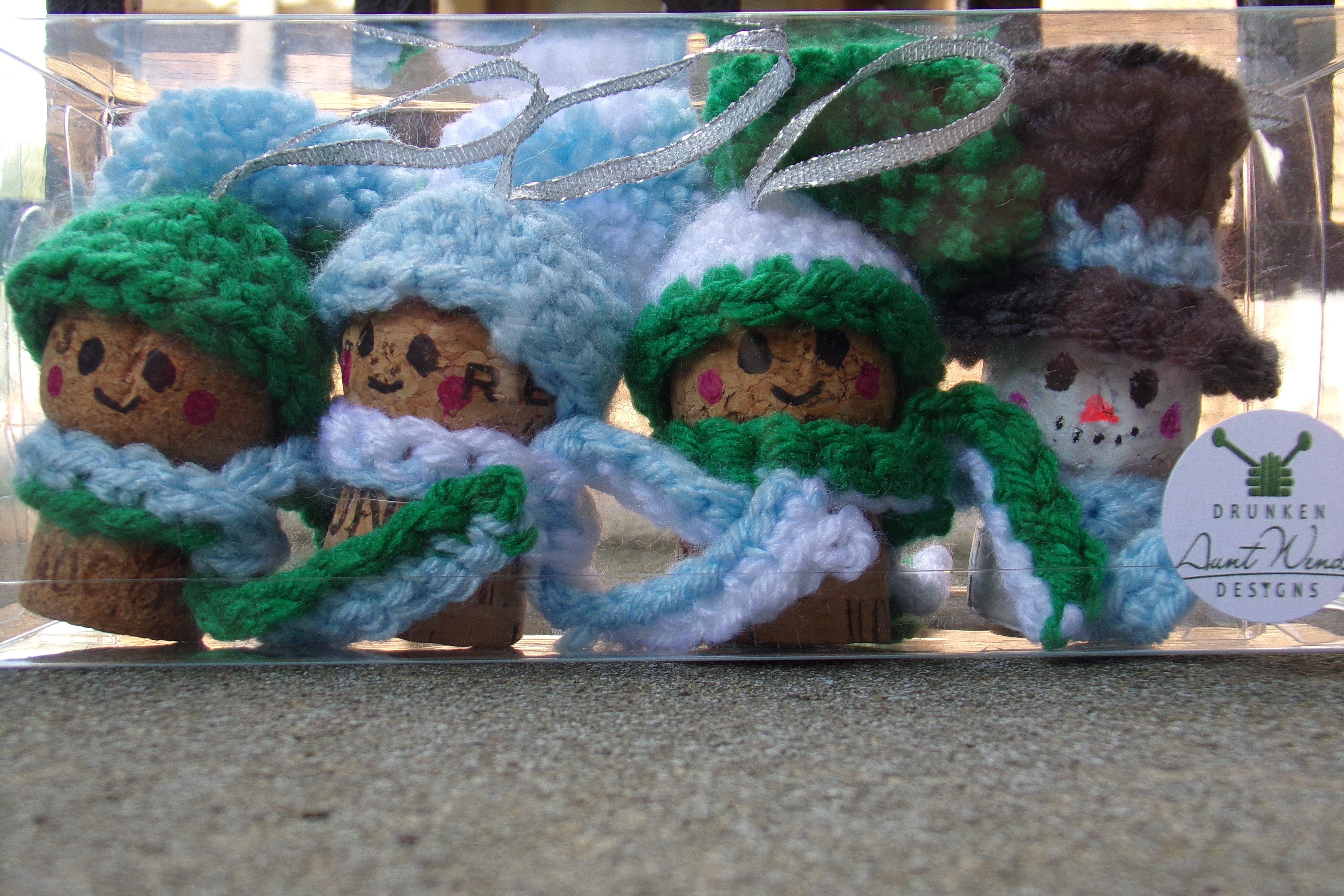 Champagne Cork Ornaments