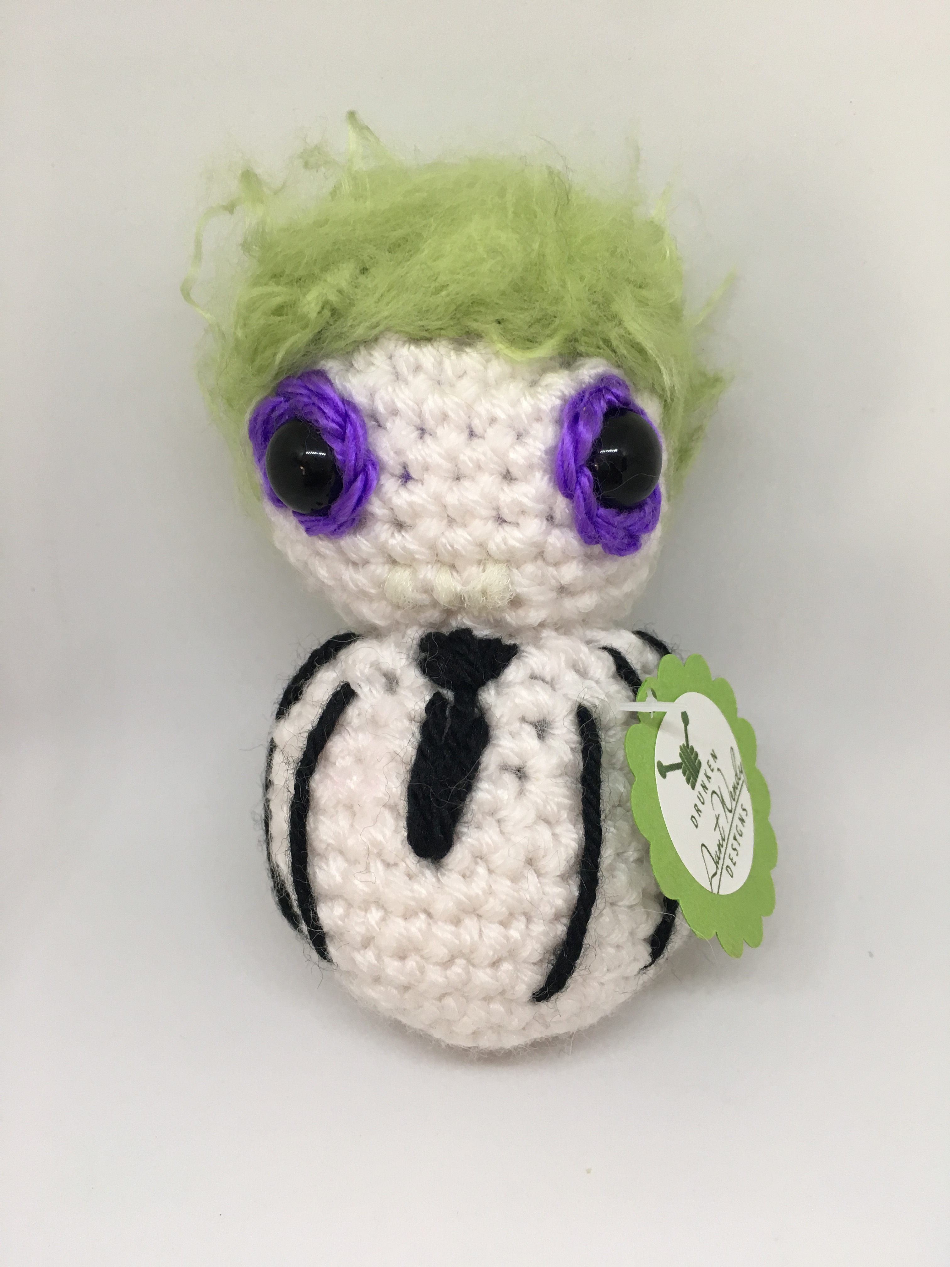 Drunken Aunt Wendy Crocheted Beetlejuice pattern