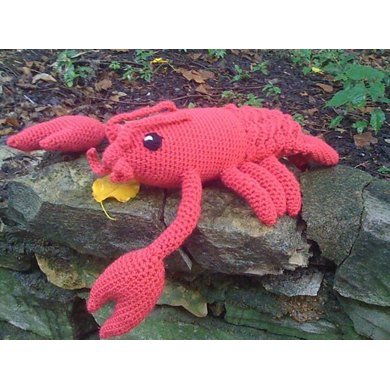 Crocheted Lobster Pattern Drunken Aunt Wendy
